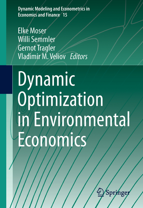Dynamic Optimization in Environmental Economics - 