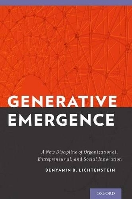 Generative Emergence - Benyamin B. Lichtenstein