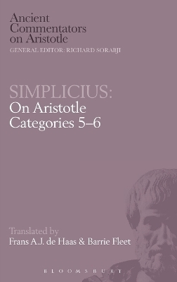 On Aristotle "Categories 5-6" - Of Cilicia Simplicius