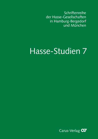 Hasse-Studien 7 - 