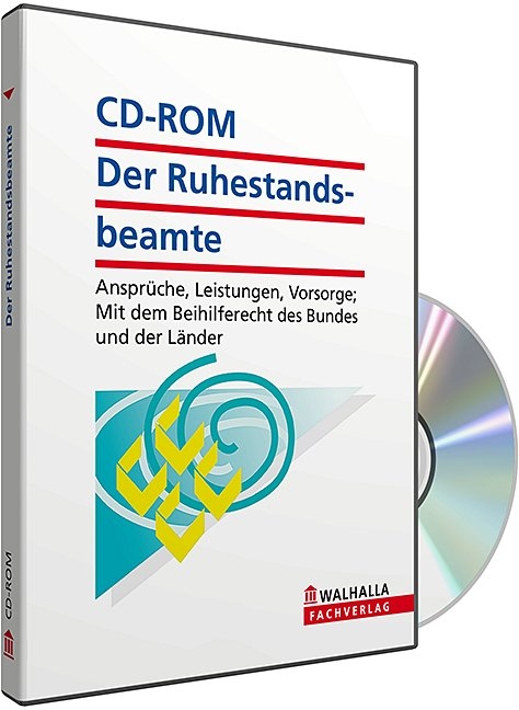 CD-ROM Der Ruhestandsbeamte (Grundversion) -  Walhalla Fachredaktion