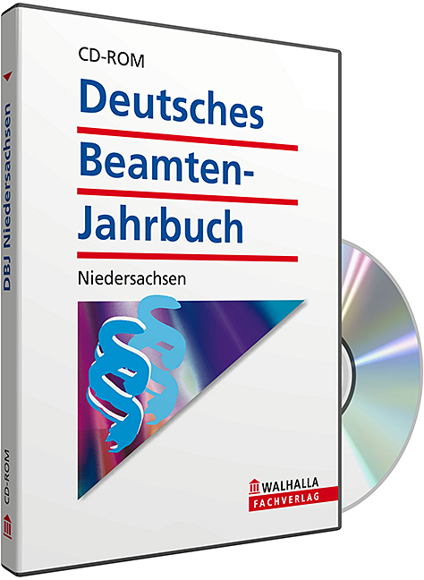 CD-ROM DBJ - Deutsches Beamten-Jahrbuch Niedersachsen Datenbank (Grundversion) -  Walhalla Fachredaktion