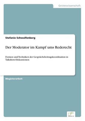 Der Moderator im Kampf ums Rederecht - Stefanie Schwalfenberg