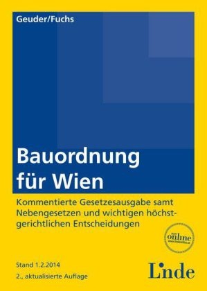 Bauordnung für Wien - Heinrich Geuder, Gerald Fuchs