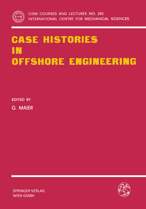 Case Histories in Offshore Engineering - 