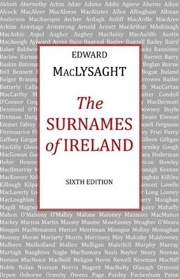 The Surnames of Ireland - Edward MacLysaght