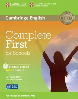 Complete First for Schools Student's Book with Answers with CD-ROM - Guy Brook-Hart