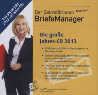 Die SekretärinnenBriefeManager-CD 2013 - Claudia Hovermann