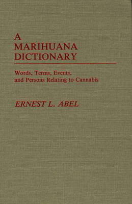 A Marihuana Dictionary