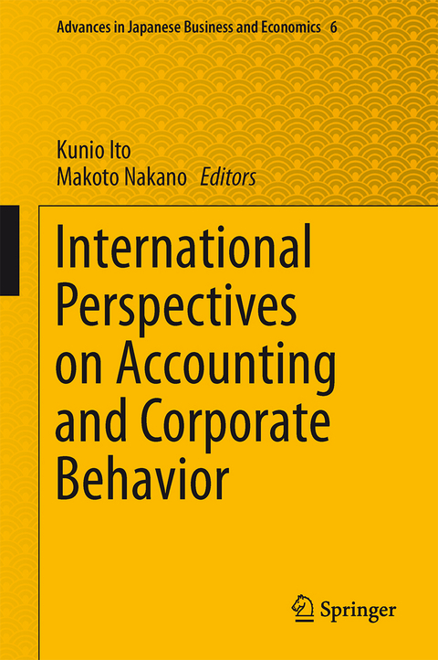 International Perspectives on Accounting and Corporate Behavior - 