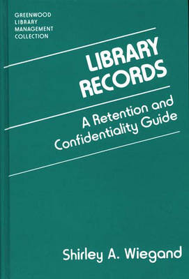 Library Records - Shirley A. Wiegand