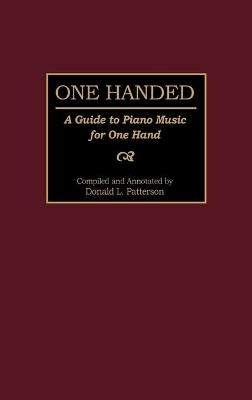 One Handed - Donald Patterson