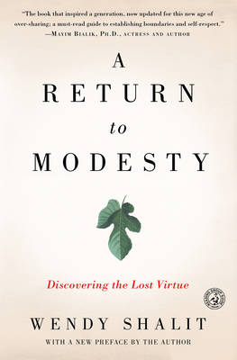 A Return to Modesty - Wendy Shalit