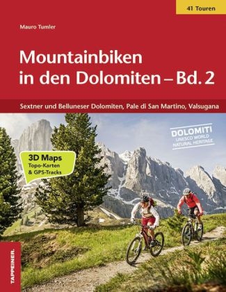 Mountainbiken in den Dolomiten - Band 2 - Mauro Tumler