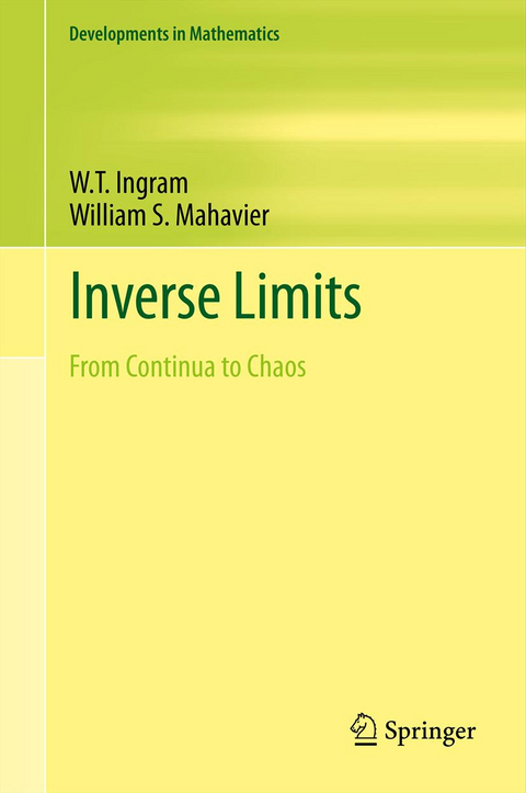 Inverse Limits - W.T. Ingram, William S. Mahavier