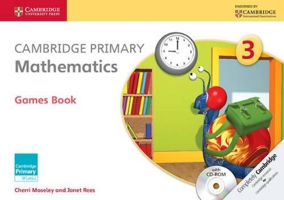 Cambridge Primary Mathematics Stage 3 Games Book with CD-ROM - Cherri Moseley, Janet Rees