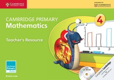 Cambridge Primary Mathematics Stage 4 Teacher's Resource with CD-ROM - Emma Low