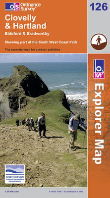 Clovelly and Hartland -  Ordnance Survey