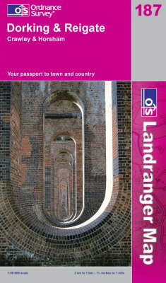 Dorking, Reigate and Crawley -  Ordnance Survey