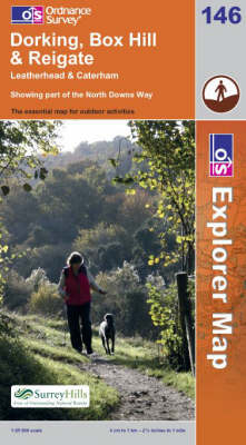 Dorking, Box Hill and Reigate -  Ordnance Survey