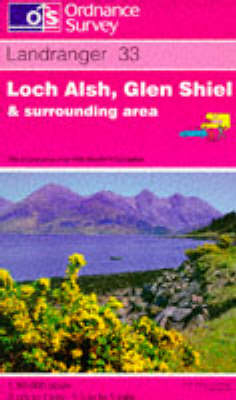 Loch Alsh, Glen Shiel and Loch Hourn -  Ordnance Survey