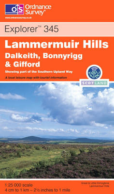 Lammermuir Hills -  Ordnance Survey