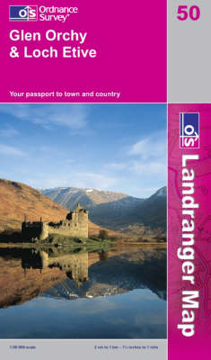 Glen Orchy and Loch Etive -  Ordnance Survey