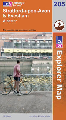 Stratford-upon-Avon and Evesham -  Ordnance Survey