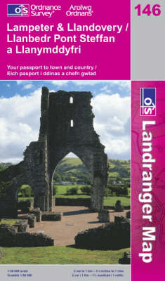 Lampeter and Llandovery -  Ordnance Survey