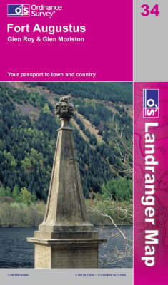 Fort Augustus, Glen Albyn and Glen Roy -  Ordnance Survey