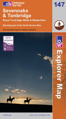 Sevenoaks and Tonbridge -  Ordnance Survey