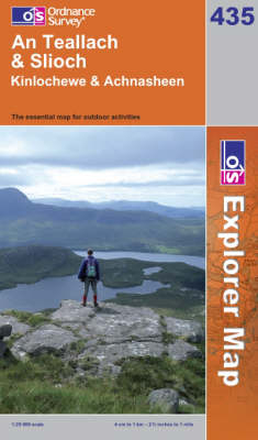 An Teallach and Slioch -  Ordnance Survey