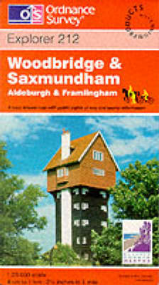 Woodbridge and Saxmundham -  Ordnance Survey