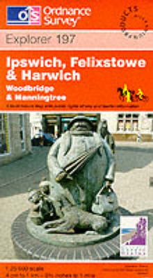 Ipswich, Felixstowe and Harwich -  Ordnance Survey