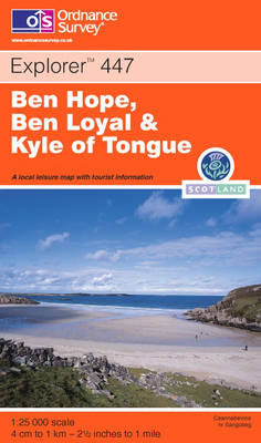 Ben Hope, Ben Loyal and Kyle of Tongue -  Ordnance Survey