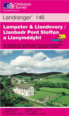 Lampeter and Llandovery -  Ordnance Survey