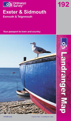 Exeter and Sidmouth, Exmouth and Teignmouth -  Ordnance Survey