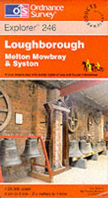 Loughborough, Melton Mowbray and Syston -  Ordnance Survey