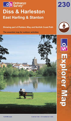 Diss and Harleston -  Ordnance Survey