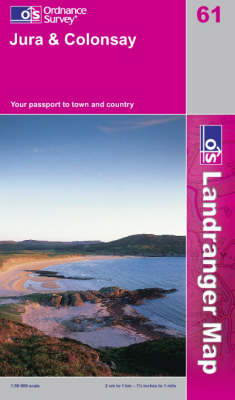 Jura and Colonsay -  Ordnance Survey