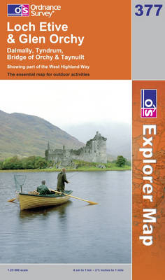 Loch Etive and Glen Orchy -  Ordnance Survey