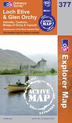 Loch Etive and Glen Orchy -  Ordnance Survey