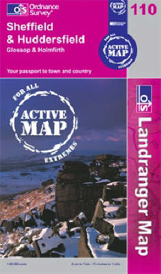 Sheffield and Huddersfield, Glossop and Holmfirth -  Ordnance Survey