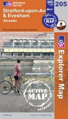 Stratford-upon-Avon and Evesham -  Ordnance Survey