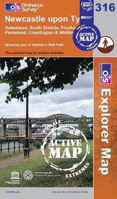 Newcastle Upon Tyne -  Ordnance Survey