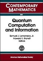 Quantum Computation and Information