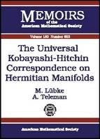 The Universal Kobayashi-Hitchin Correspondence on Hermitian Manifolds - M. Lubke, A. Teleman