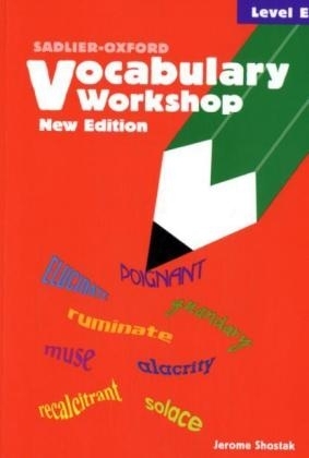 Vocabulary Workshop: Level E