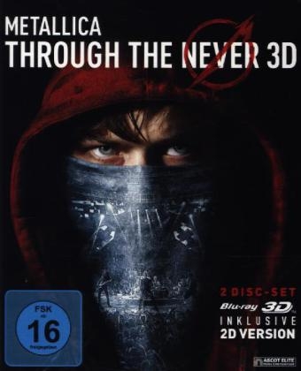 Metallica - Through The Never 3D + 2D, 2 Blu-rays - 