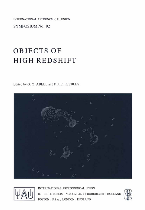 Objects of High Redshift - 